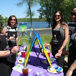 Gallery 1 - Painting the Lollipop Tree at Mallard's on the St. Croix