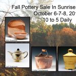 Fall Group Pottery Sale at Sunrise Pottery