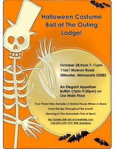Halloween Costume Ball at The Outing Lodge