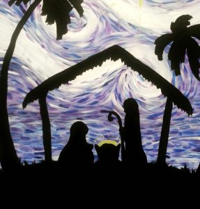 Paint Sip Nosh - Nativity Scene