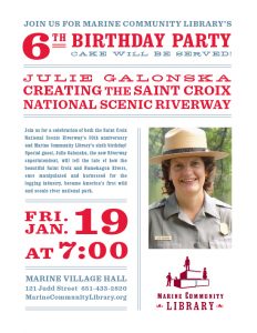 Creating the St. Croix National Scenic Riverway + Marine Library Birthday!