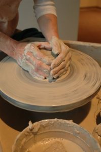 Pottery on the Wheel: Adult and Child Ages 7-12