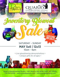 Glass by Pauly Blowout Inventory Sale