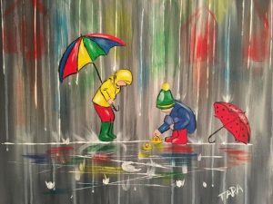 Paint on the St Croix - "Puddle Play"
