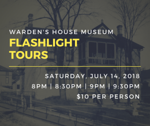 Warden's House Museum Flashlight Tours