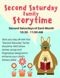 Second Saturday - Family Storytime