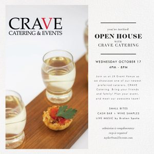 Open House with Crave Catering and Live Music