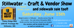 Stillwater Craft & Vendor Show & Sidewalk Sale