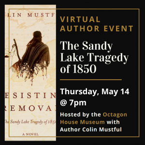 Virtual Author Event: The Sandy Lake Tragedy of 1850