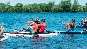 SUP Yoga on the St. Croix