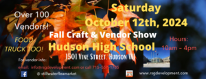 Fall Craft & Vendor Show Hudson