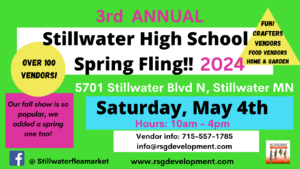 Stillwater High School Spring Fling Craft Show