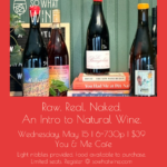 Raw. Real. Naked. An Intro to Natural Wine.